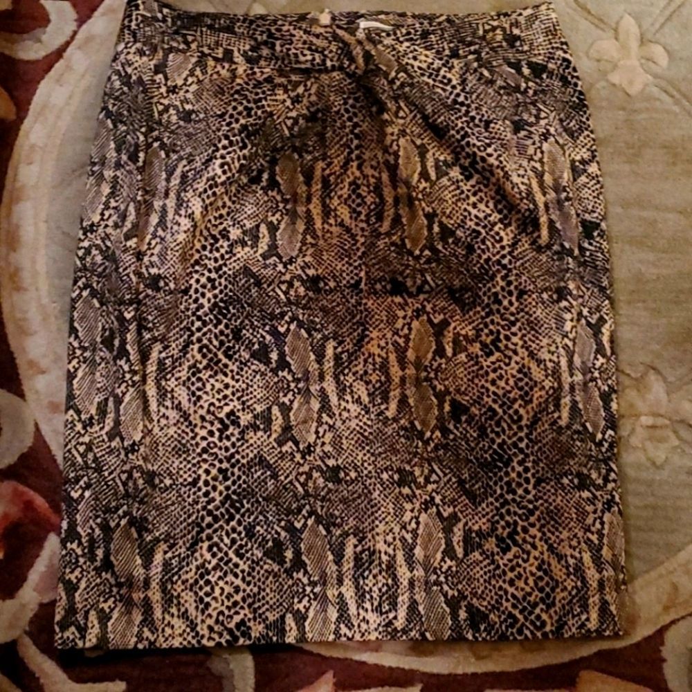Python Print Michael Kors Skirt Nwot - image 1